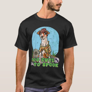 Camiseta Jack Russell Terrier Happy Halloween Costume Zombi