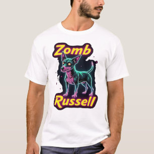 Camiseta Jack Russell Terrier JRT Perro Zombie Halloween Es