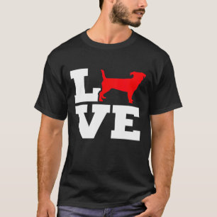 Camiseta Jack Russell Terrier Love