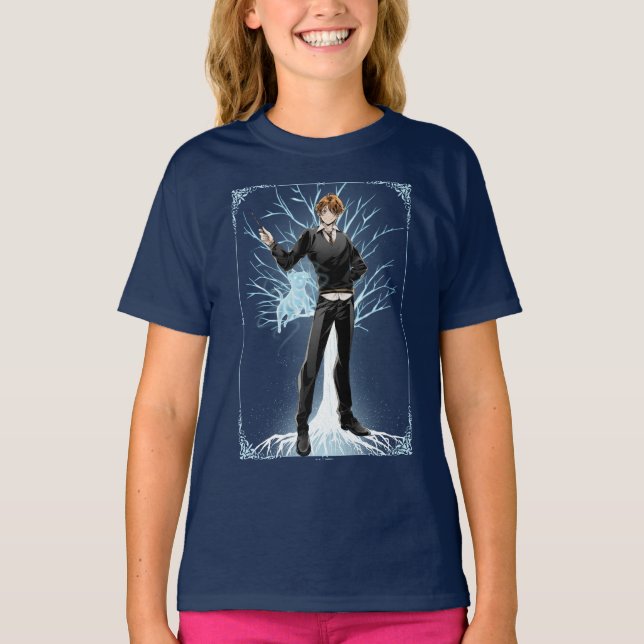 Camiseta Jack Russell Terrier Patronus de Anime Ron Weasley (Anverso)