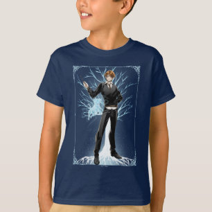 Camiseta Jack Russell Terrier Patronus de Anime Ron Weasley