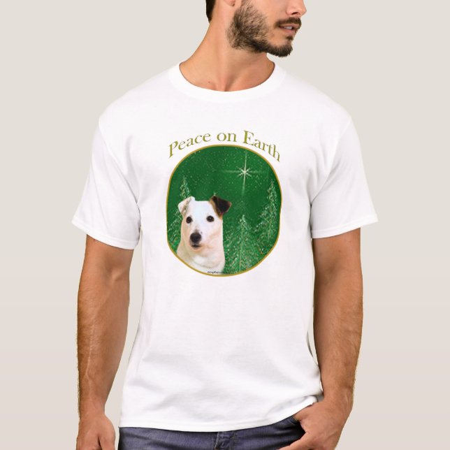 Camiseta Jack Russell Terrier Peace (Anverso)