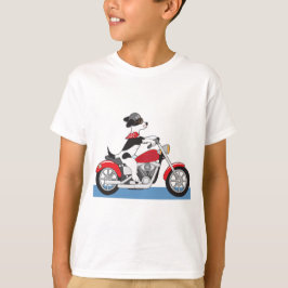 Camiseta Jack Russell Terrier Perro Motero en Motocicleta R