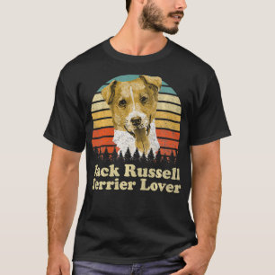 Camiseta Jack Russell Terrier Perro Retro Vintage 70s D