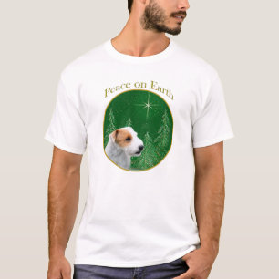 Camiseta Jack Russell Terrier (roto) Paz