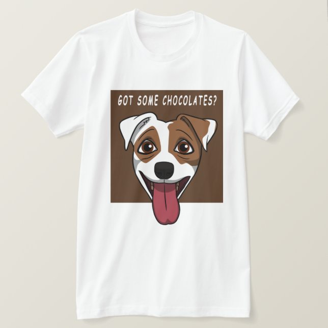 Camiseta Jack Russell Terrier Tiene 2 (Anverso del diseño)