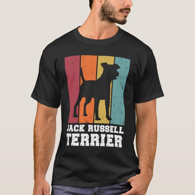 Camiseta Jack Russell Terrier Vintage (Anverso)