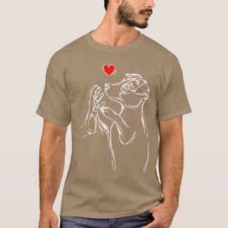 Camiseta Jack Russellerrier Love Wifey Dog Gift Idea friend