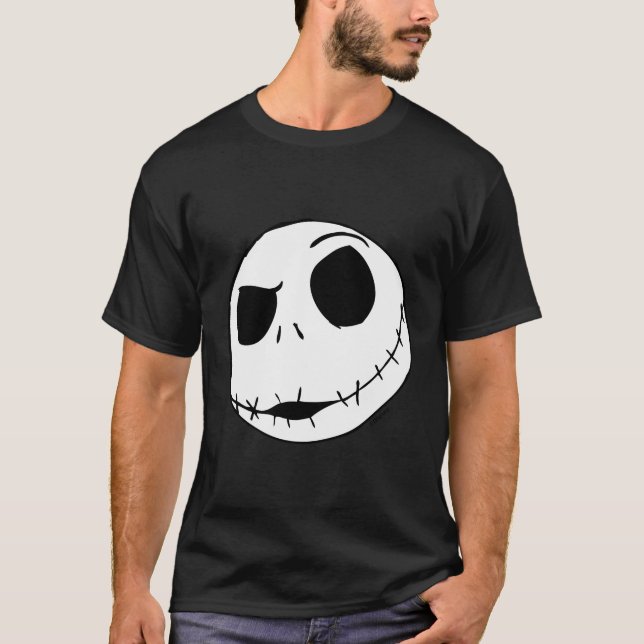 Camiseta Jack Skellington Face (Anverso)