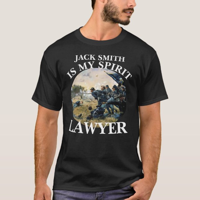 CAMISETA JACK SMITH ES MI ABOGADO ESPÍRITU (Anverso)
