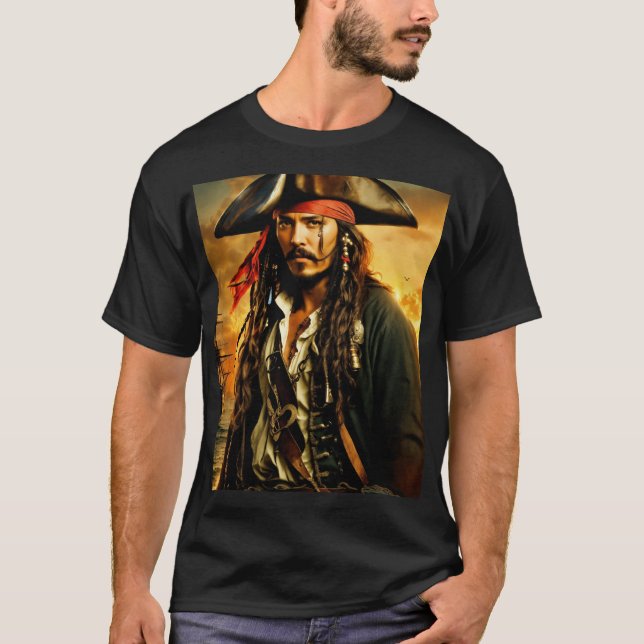 Camiseta Jack sparrow (Anverso)