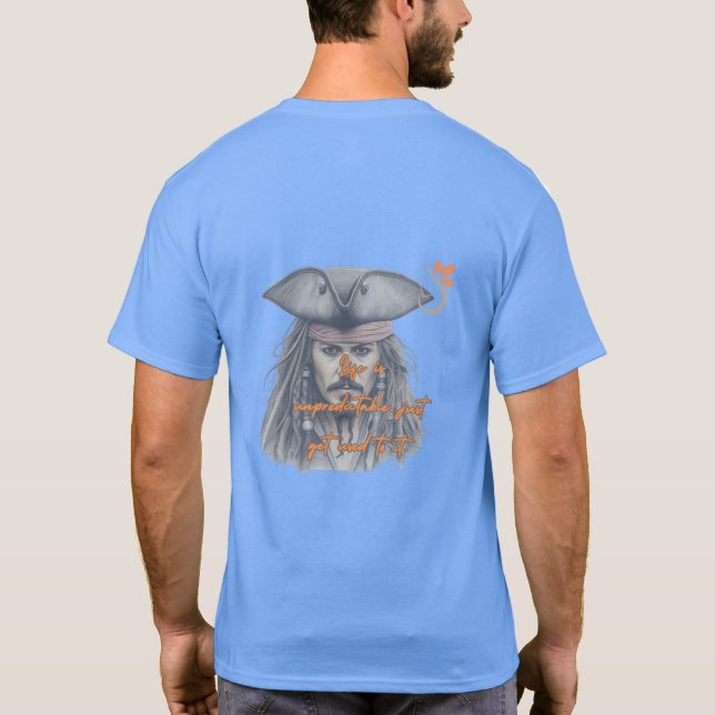Camiseta Jack Sparrow (Reverso)