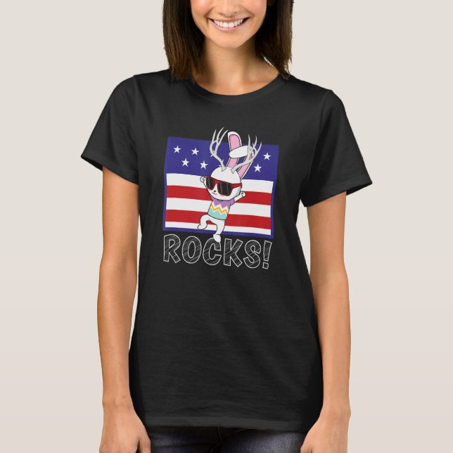 Camiseta Jackalope 4 (Anverso)