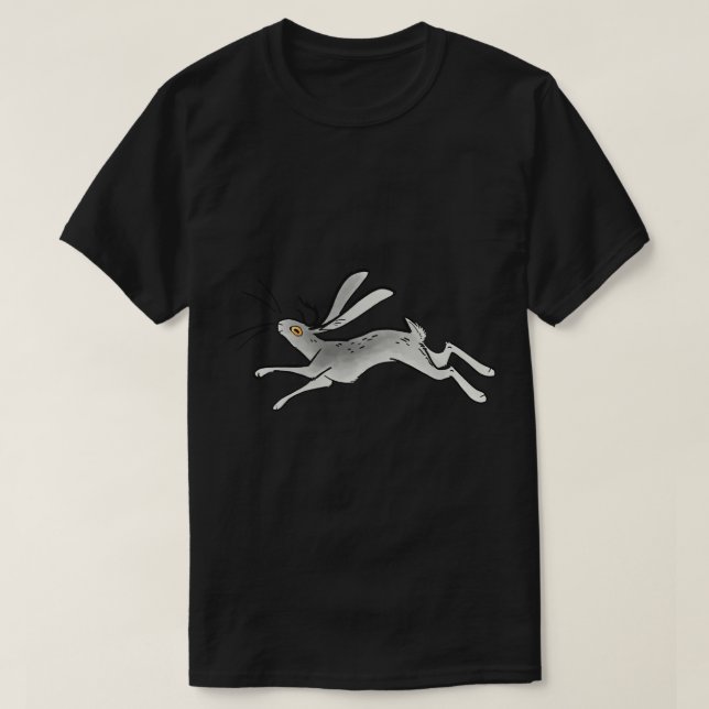 Camiseta Jackalope Pegatina (Diseño del anverso)