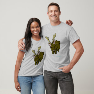 Camiseta Jackalope rabioso