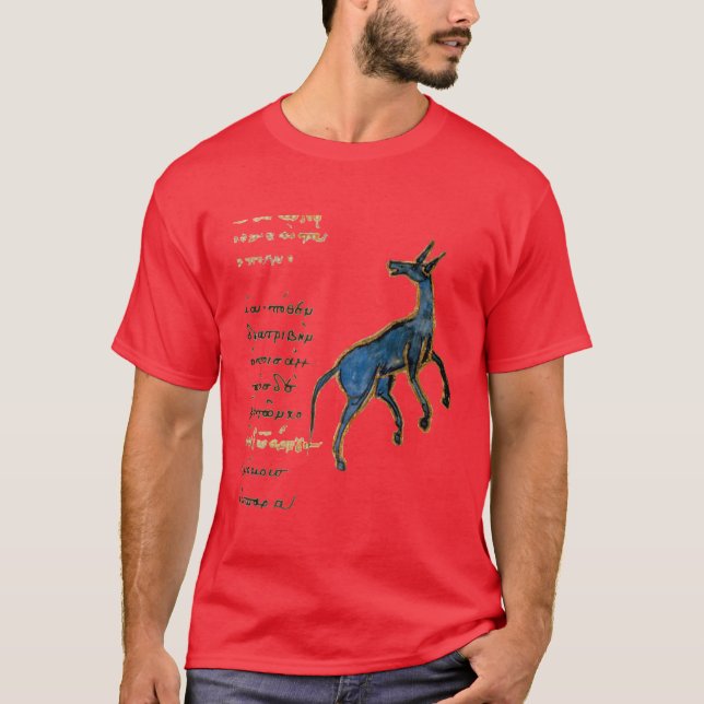 Camiseta Jackass azul (Anverso)