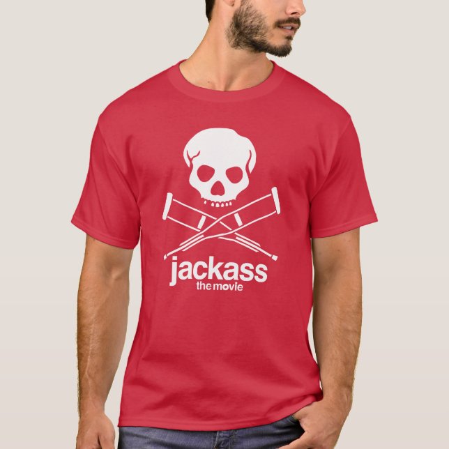 Camiseta JACKASS el retro de la película (Anverso)