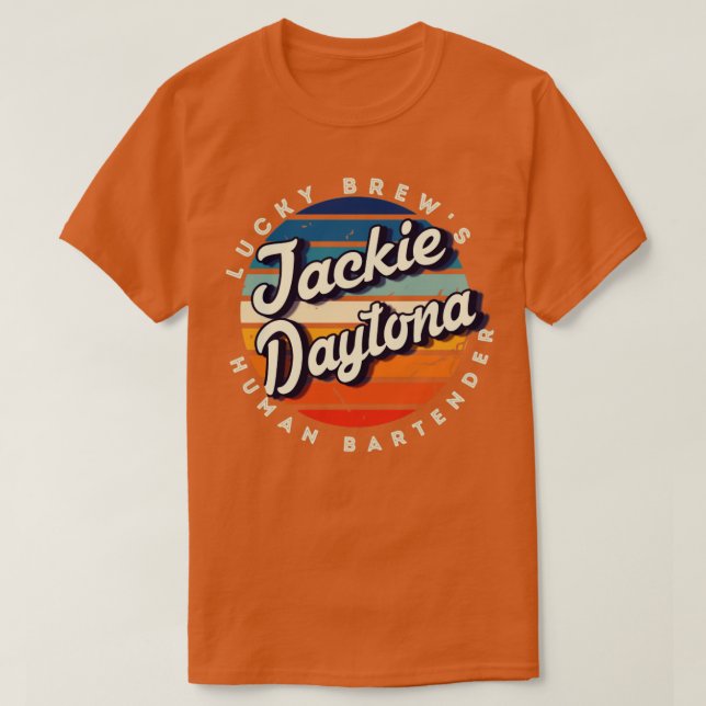 Camiseta Jackie daytona (Diseño del anverso)