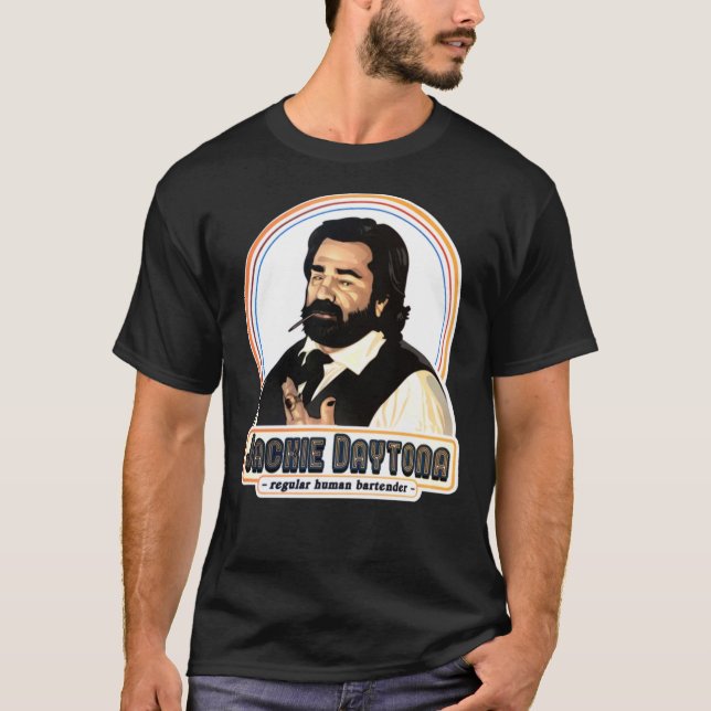 Camiseta Jackie Daytona Regular Human Bartender vintage Cla (Anverso)