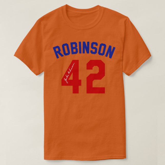 Camiseta Jackie Robinson Firmado (Diseño del anverso)