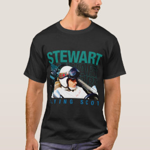 Camiseta Jackie Stewart casco F1 Campeón de los años 60