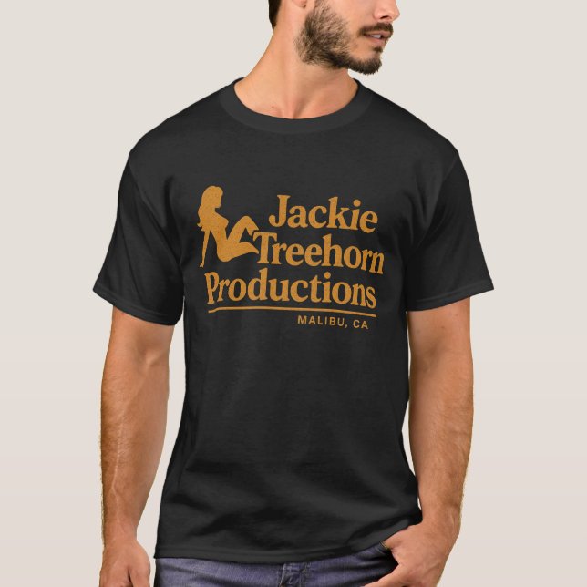 Camiseta Jackie Treehorn Productions (Anverso)