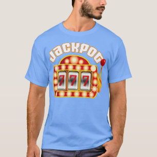 Camiseta Jackpot Gambler Gamble Slot Machine