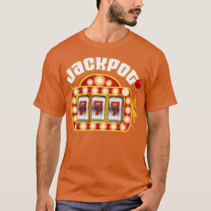 Camiseta Jackpot Gambler Gamble Slot Machine
