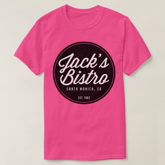 Camiseta Jacks Bistro Est 1982 (Diseño del anverso)