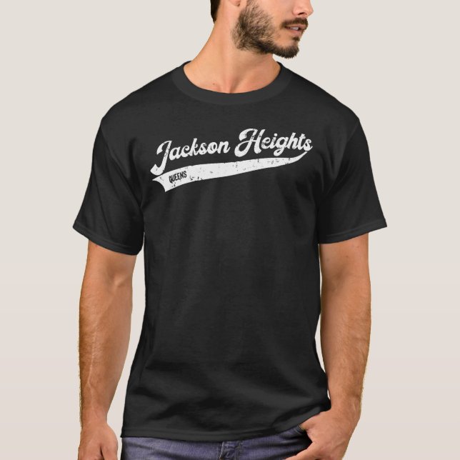 Camiseta Jackson Heights Queens New York City (Anverso)