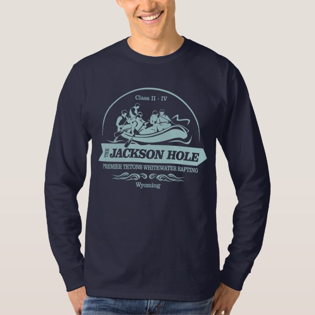 Camiseta Jackson Hole (rafting2) (Anverso)