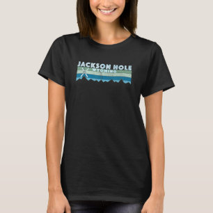 Camiseta Jackson Hole, WY Ski T Shirt Vintage Jackson Hole