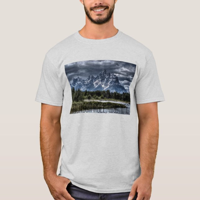 Camiseta Jackson Hole, Wyoming (Anverso)