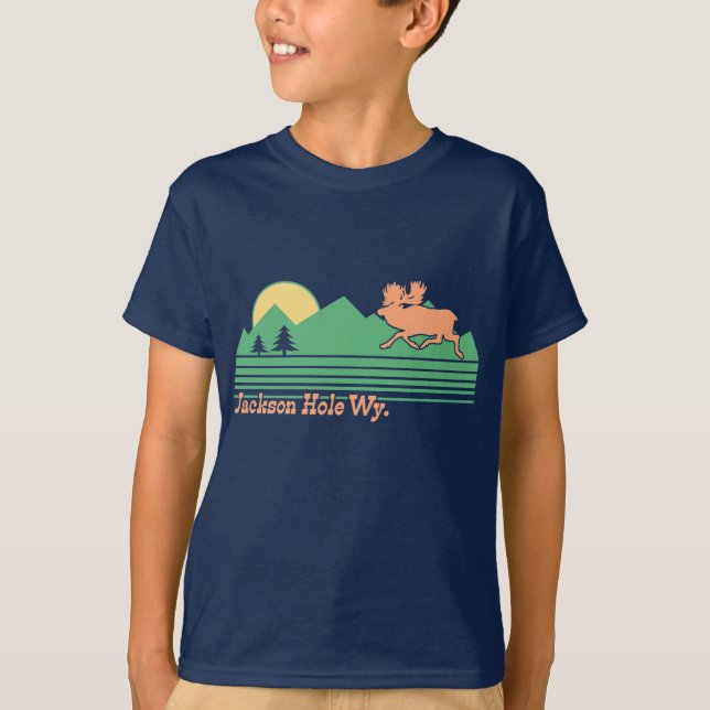 Camiseta Jackson Hole Wyoming (Anverso)