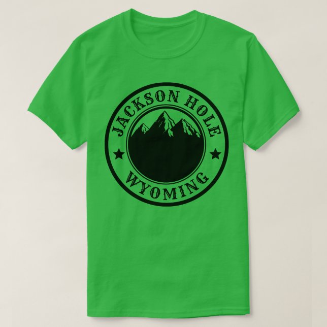 Camiseta Jackson Hole Wyoming 10 (Diseño del anverso)