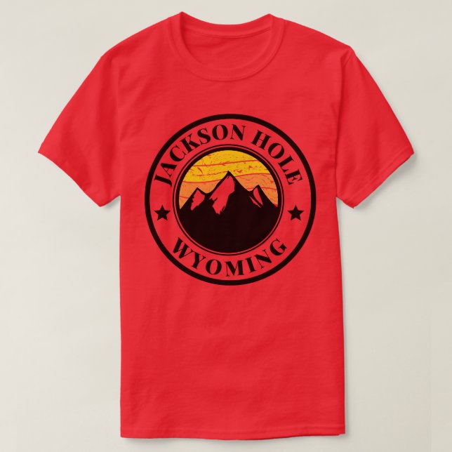 Camiseta Jackson Hole Wyoming 12 (Diseño del anverso)