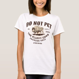 Camiseta Jackson Hole Wyoming no Mascota a las vacas flacas