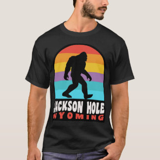 Camiseta Jackson Hole Wyoming Retro Sunset