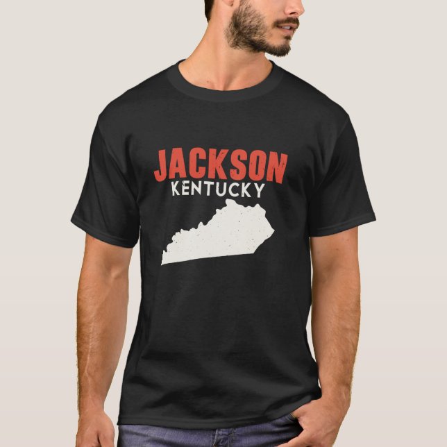 Camiseta Jackson Kentucky USA State America Travel Kentucki (Anverso)