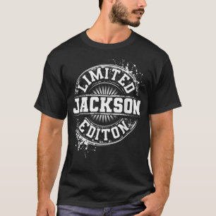 Camiseta JACKSON Limited Edition Funny Nombre Personalizado