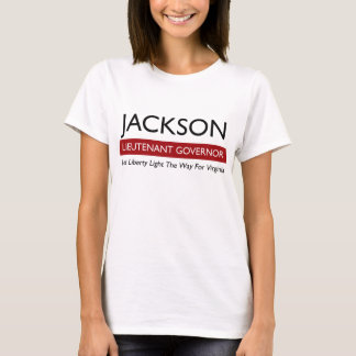 Camiseta Jackson para el T de las mujeres del Lt gobierno