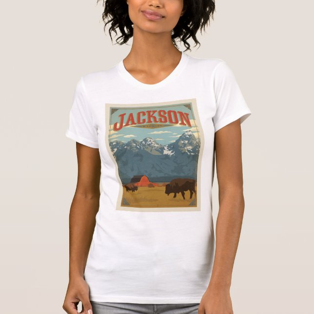 Camiseta Jackson | Wyoming (Anverso)