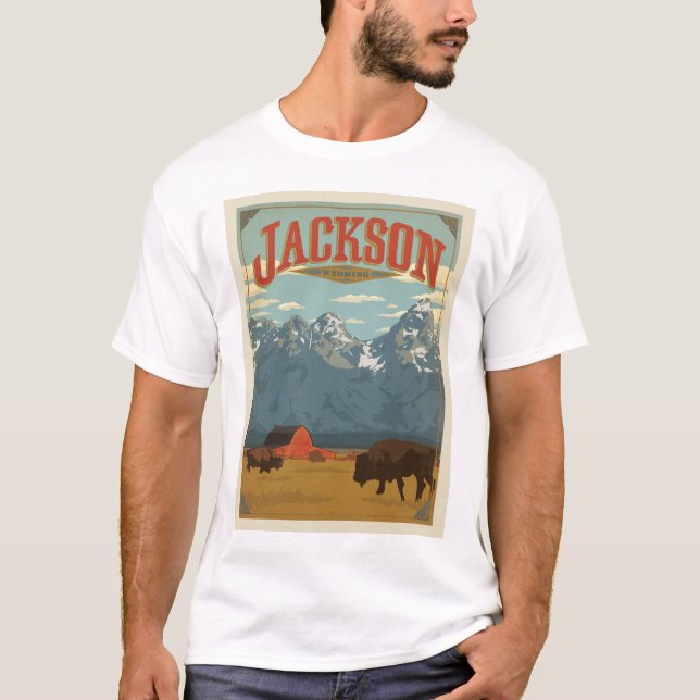 Camiseta Jackson | Wyoming (Anverso)