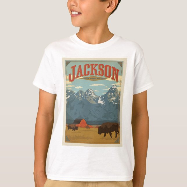 Camiseta Jackson | Wyoming (Anverso)