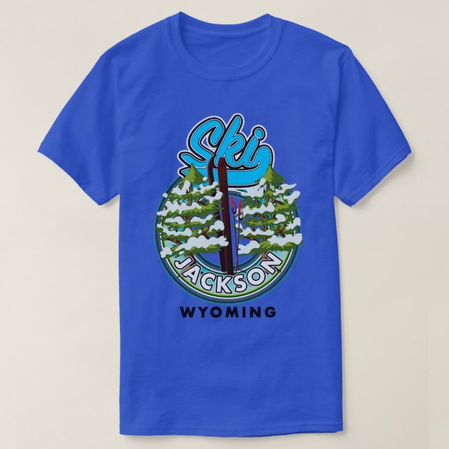 Camiseta Jackson Wyoming USA (Diseño del anverso)