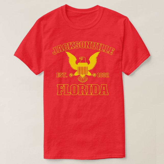 Camiseta Jacksonville Florida (Diseño del anverso)