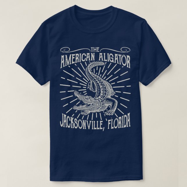 Camiseta Jacksonville Florida, el alineador estadounidense (Diseño del anverso)