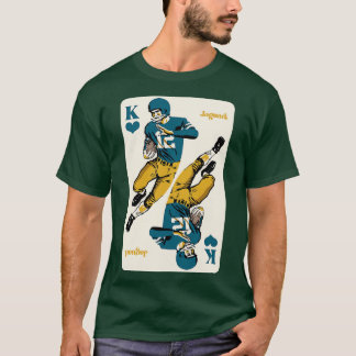 Camiseta Jacksonville Jaguars King of Hearts TShirt