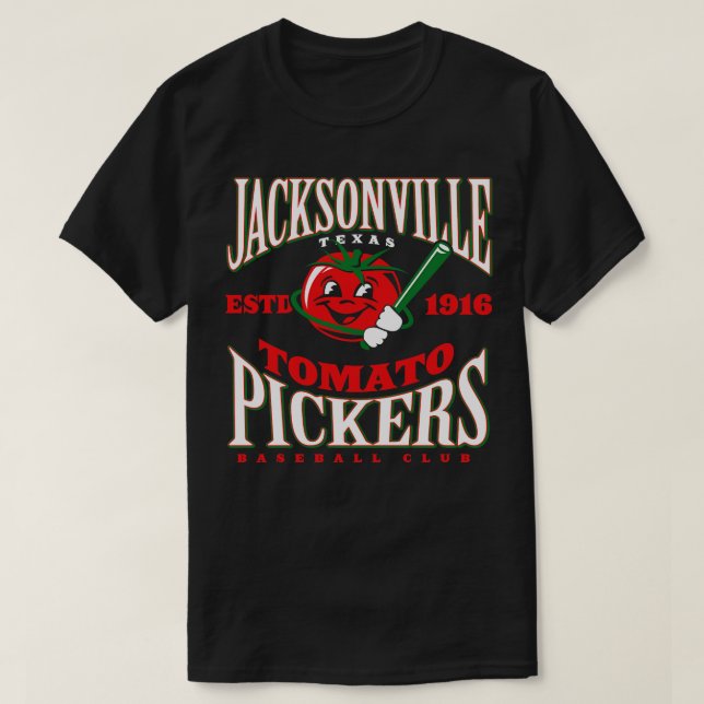 Camiseta Jacksonville Tomato Pickers (Diseño del anverso)