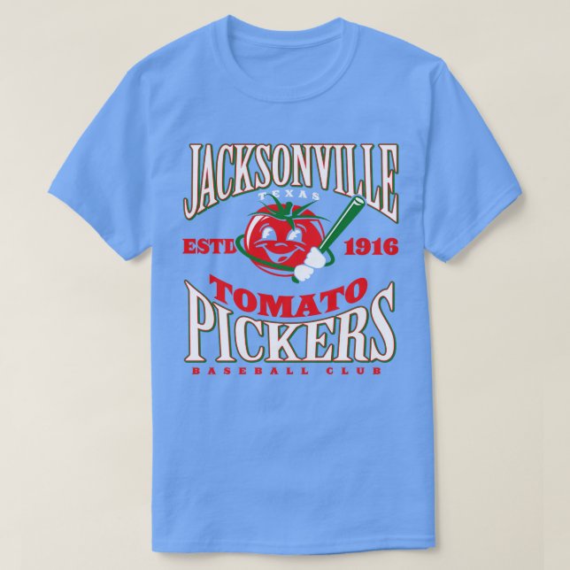 Camiseta Jacksonville Tomato Pickers (Diseño del anverso)